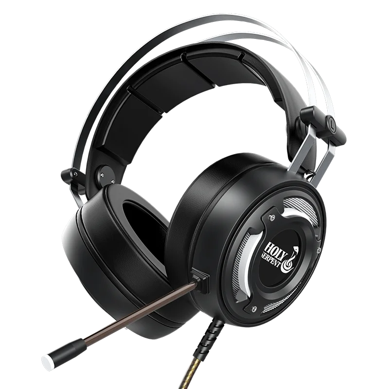 HOLY SERPENT X3 Игровые наушники Проводная гарнитура с микрофоном для компьютера
