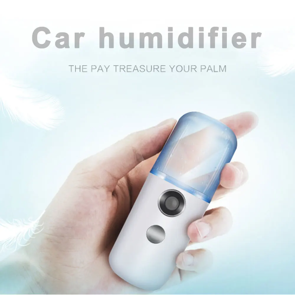 Автомобильный увлажнитель Nano Mister портативный Перезаряжаемый 2 Вт Светодиодный