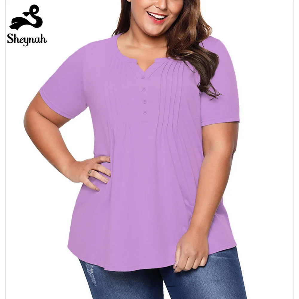Женская одежда больших размеров Повседневная блузка большого размера футболки с