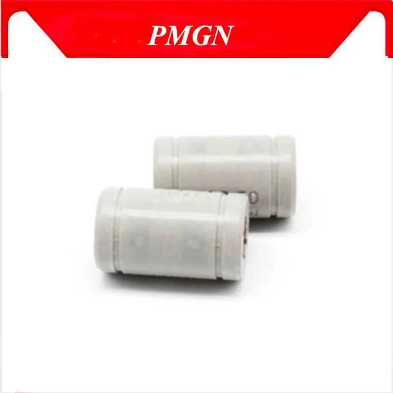 

PMGN 10pcs*3D Printer High quality Solid Polymer LM12UU Bearing - 12mm Shaft RJMP-01-12 Solid Plastic Bearing, 12 mm ID