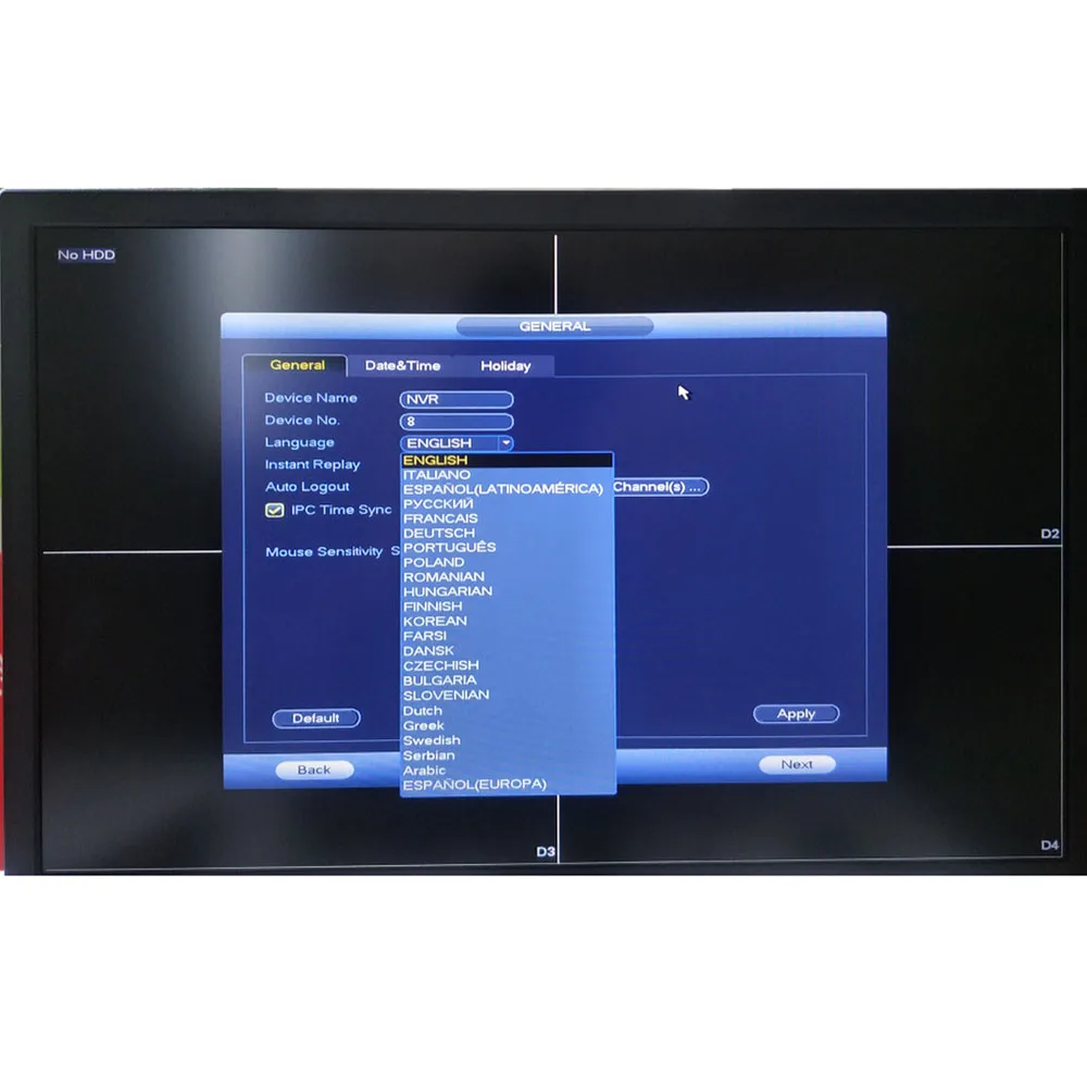 Сетевой видеорегистратор Dahua NVR P2P 4K Видео Регистраторы NVR4104HS 4KS2 NVR4108HS NVR4116HS 4CH 8CH 16CH