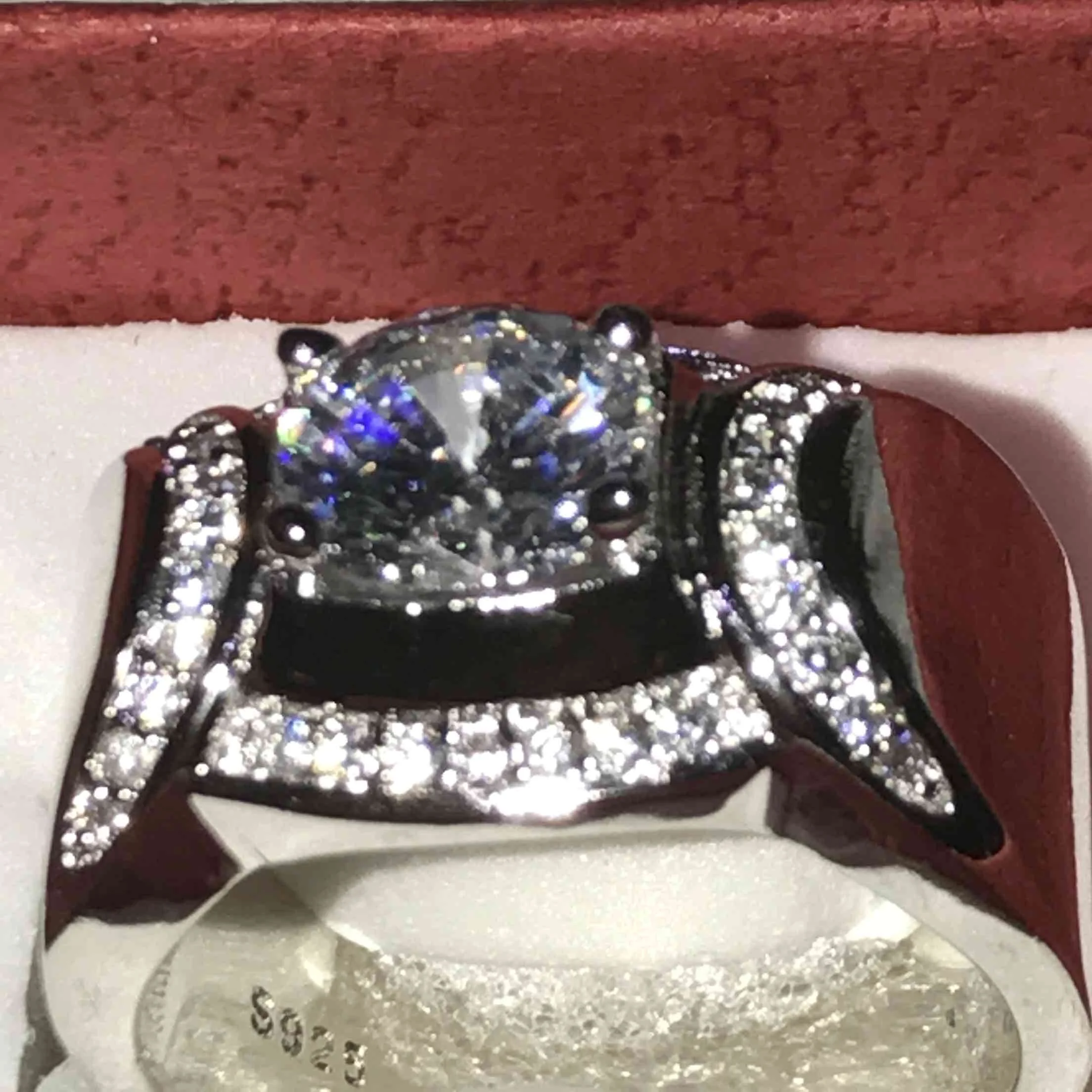 Choucong ювелирные изделия Размеры 8/9/10/11 Винтаж атмосферу 15ct круглый 5a камень циркон 18KT желтого золота обручальное кольцо для Для мужчин - Цвет основного камня: A