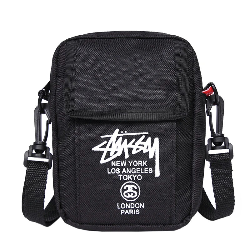 

Stussy Hip-Hop Messenger Bag Men And Women Shoulder Bag Canvas Bag Small Bag Waist Bag Jumper Bag