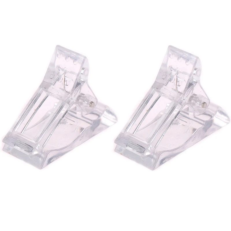 

1 шт. наращивание ногтей искусственный многоразовый фиксирующий пластиковый зажим для ногтей Сделай Сам фиксирующий инструмент зажим УФ-кл...