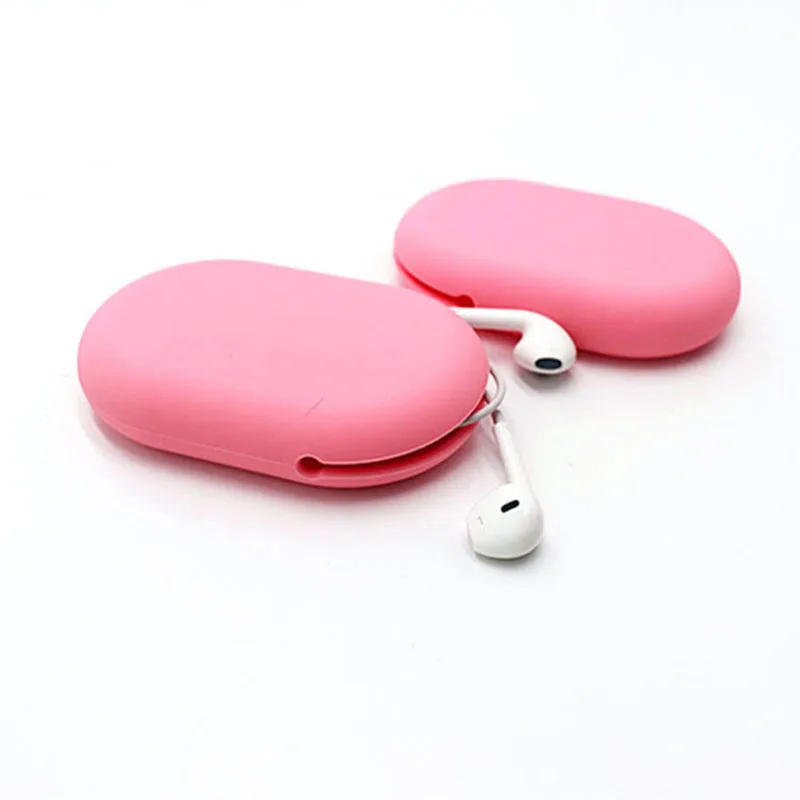Креативный новый портативный анти-осенний мини-мешок для наушников силиконовый