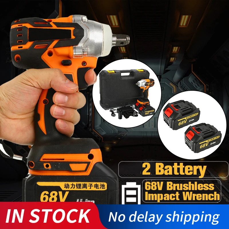 68V 9000 мА/ч 320N.m аккумуляторная литиево ионная Батарея Электрический ударный