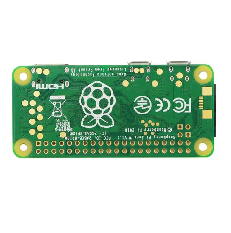 Оригинальный Raspberry Pi Zero W Беспроводной Ретро PI с WI FI Bluetooth 1 ГГц Процессор 512MB