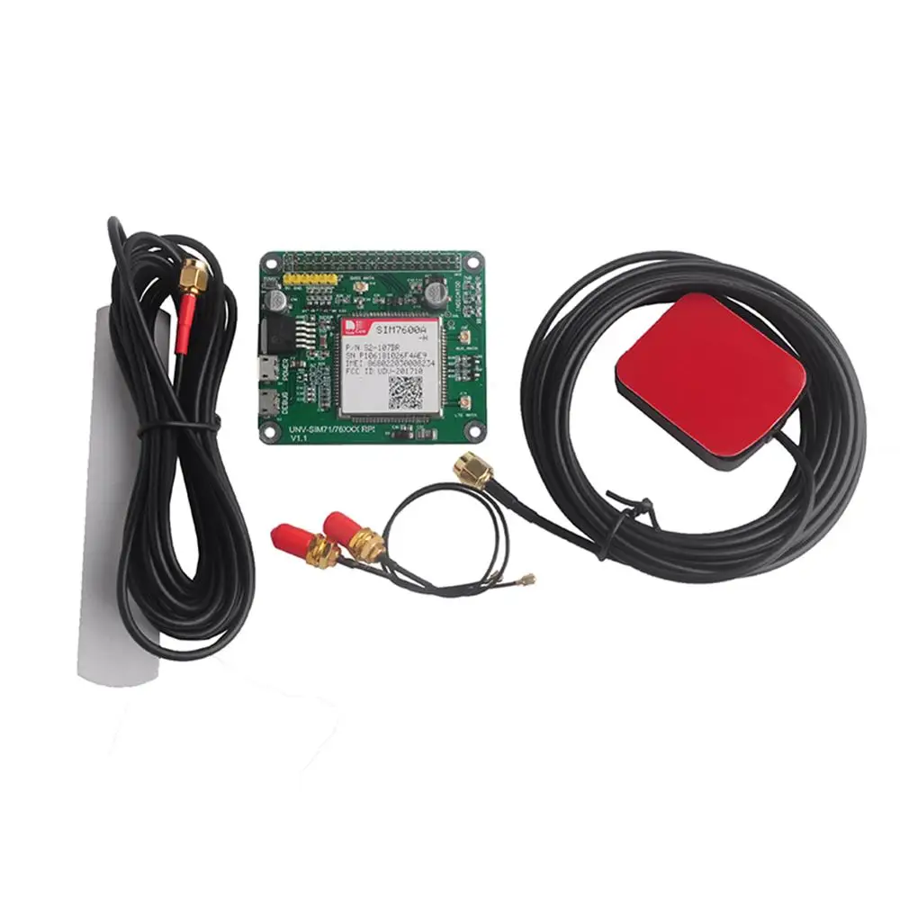 Макетная плата 4G для Arduino Raspberry Pi RPI LTE CAT 4 Audio GSM GPS Плата расширения 150 Мбит/с|Модули