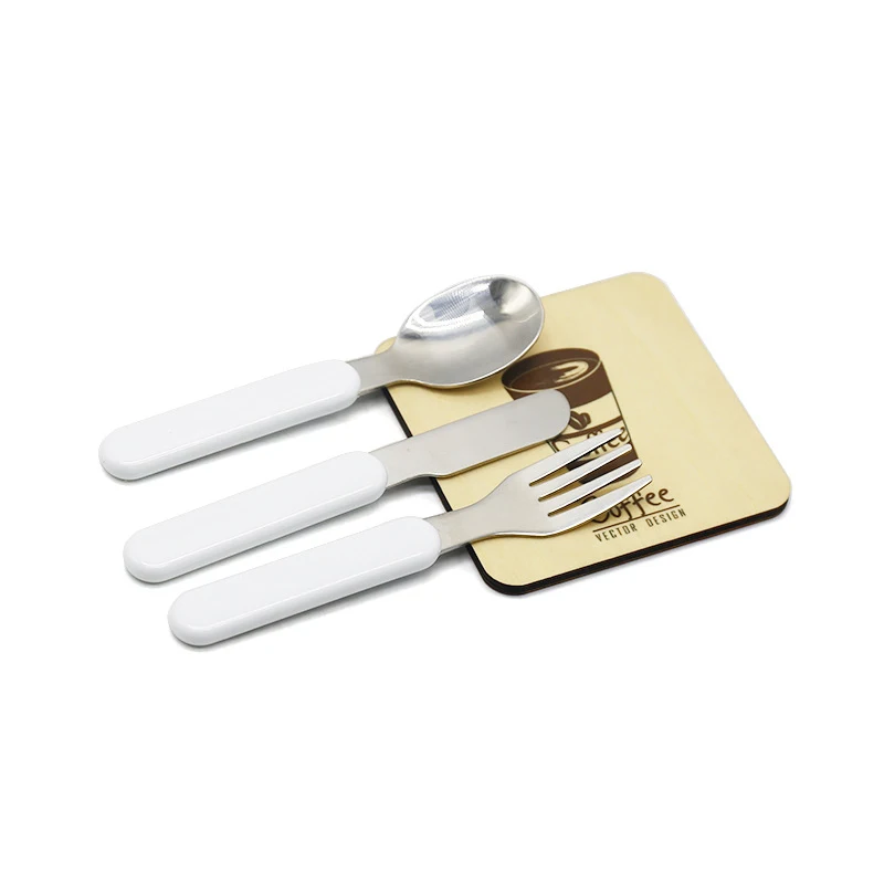 Детские столовые приборы сделай сам из нержавеющей стали с сублимационной