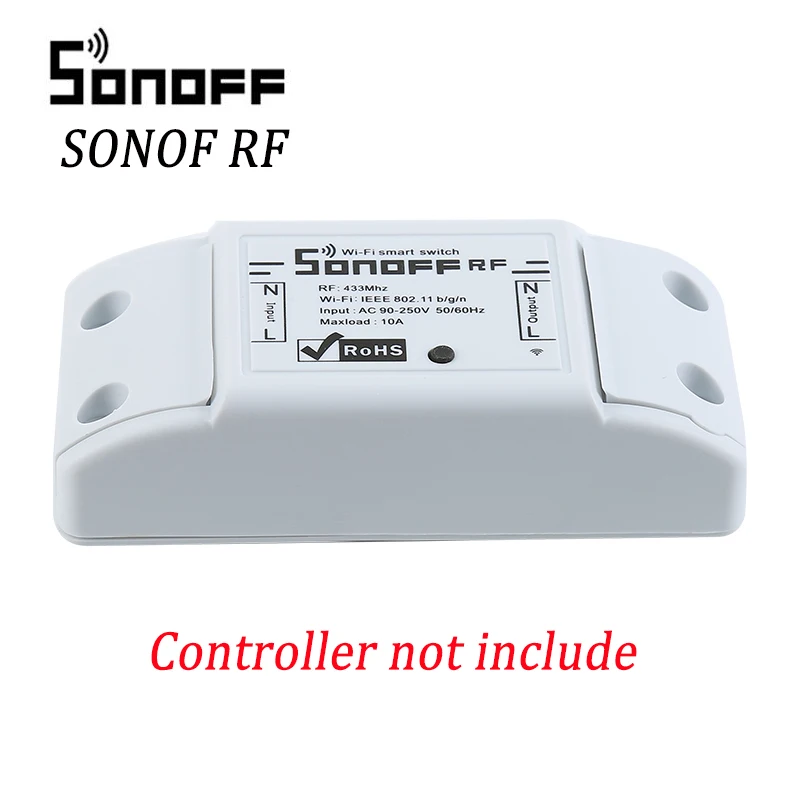 D25435 Sonoff RF Bridge 433 МГц Wifi преобразователь сигнала PIR 2 Датчик/DW1 дверной и оконный датчик сигнализации совместим с Alexa Google Home - Комплект: D25435