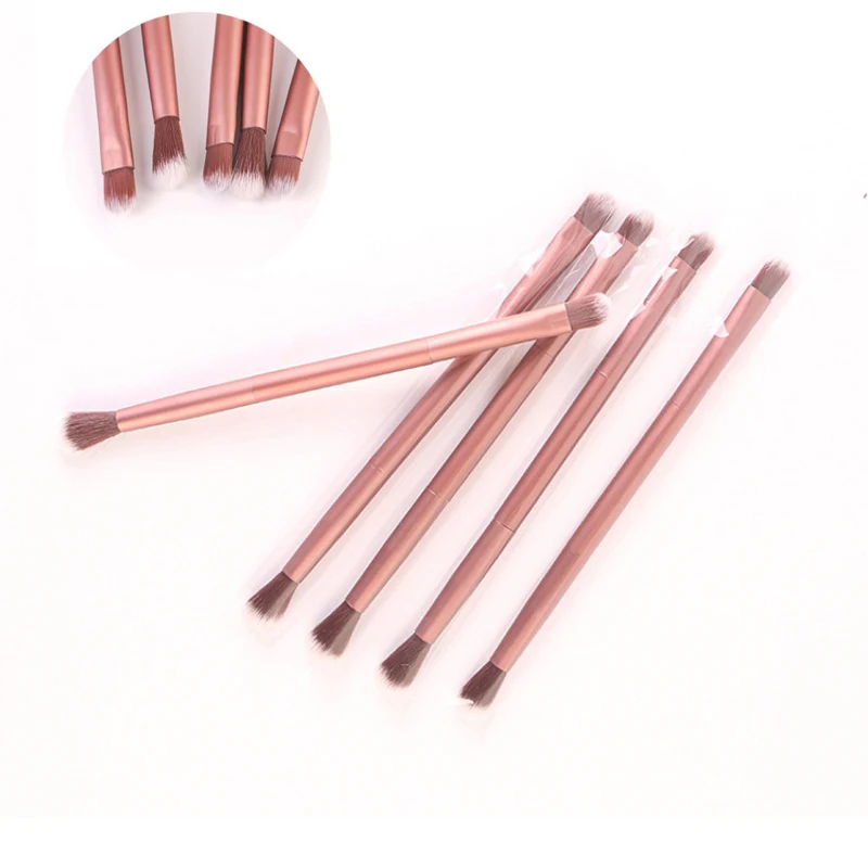 

Double Head Makeup Brush Eyeshadow Eyebrows Smudge Brushes High-quality Beauty Makeup Tools Easy to Carry