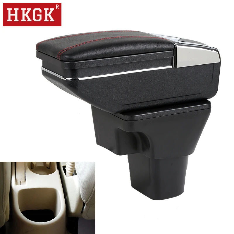 Подлокотник для Hyundai Accent Verna 2006-2011 центральная консоль коробка хранения USB