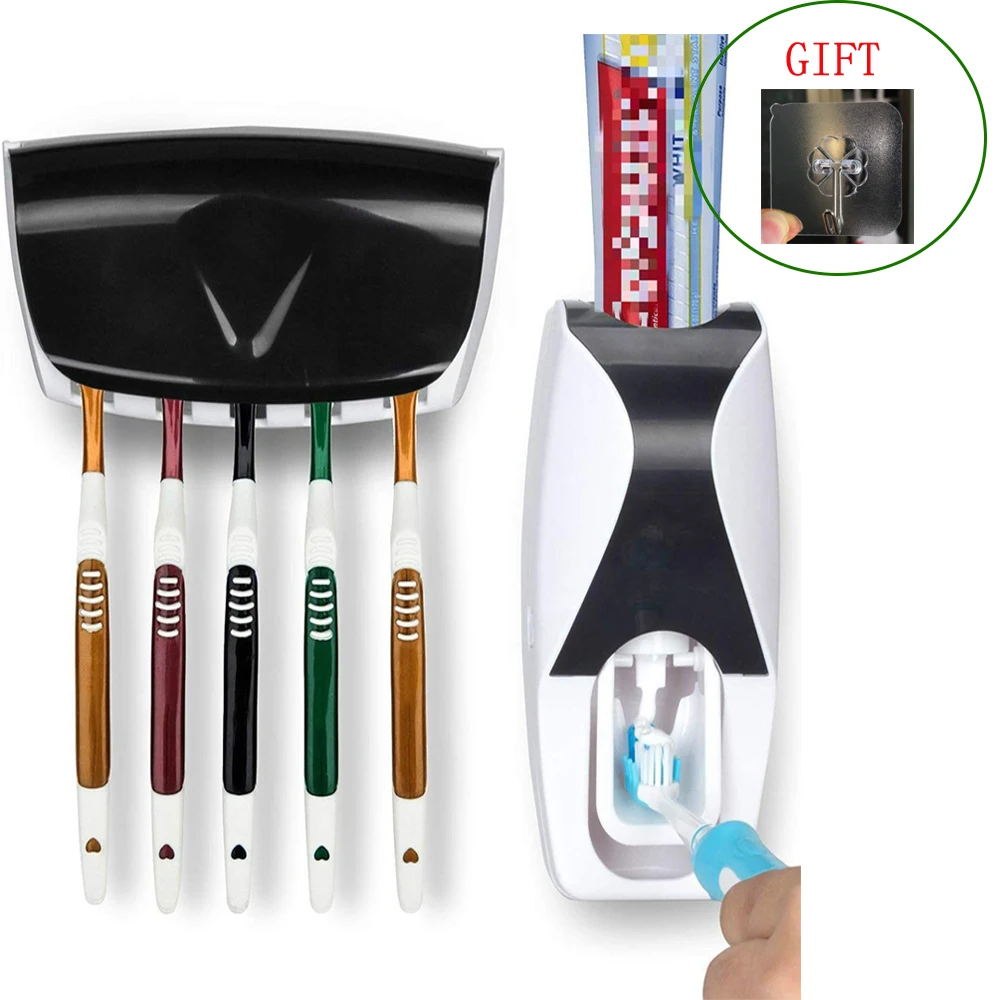 Автоматический Дозатор зубной пасты настенное крепление пыленепроницаемый