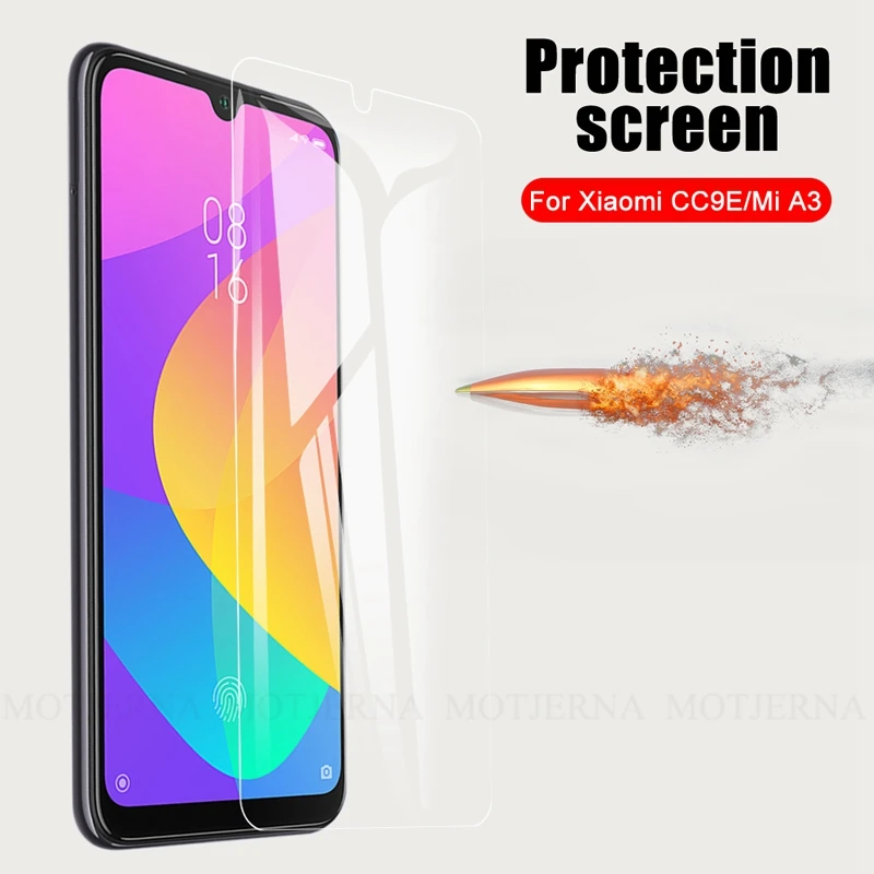 Закаленное стекло для Xiao mi CC9E A3 Lite 9 Pro Защитное переднего экрана Flim Для CC9