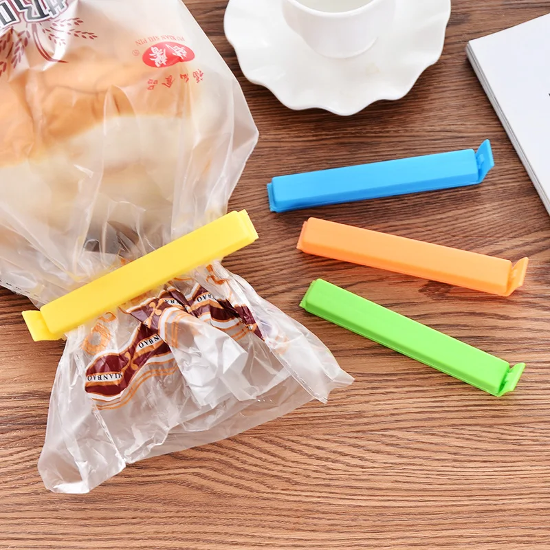 

10pcs Portable Kitchen Storage Food Snack Seal Sealing Bag Clips Sealer Clamp Food Close Clip Seal Kitchen Tool