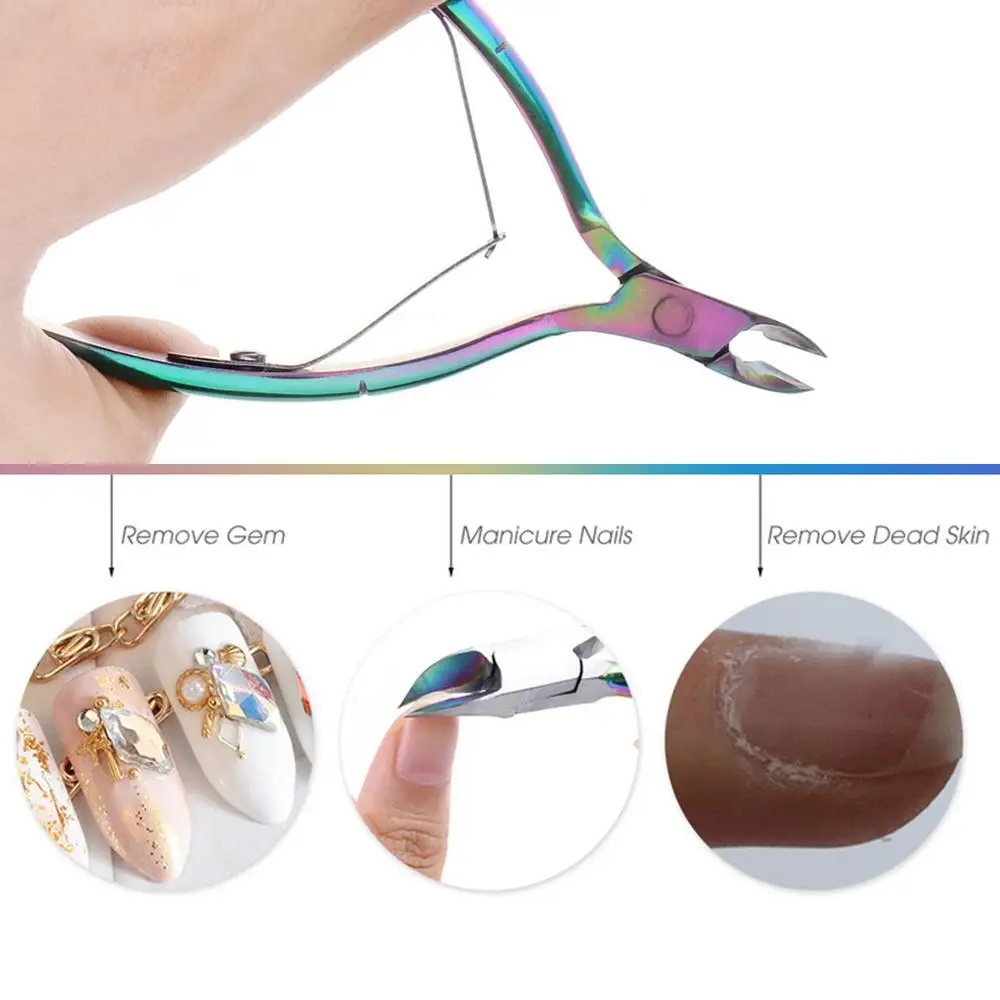 3 шт. Набор лаков для удаления кутикулы из нержавеющей стали набор ухода за