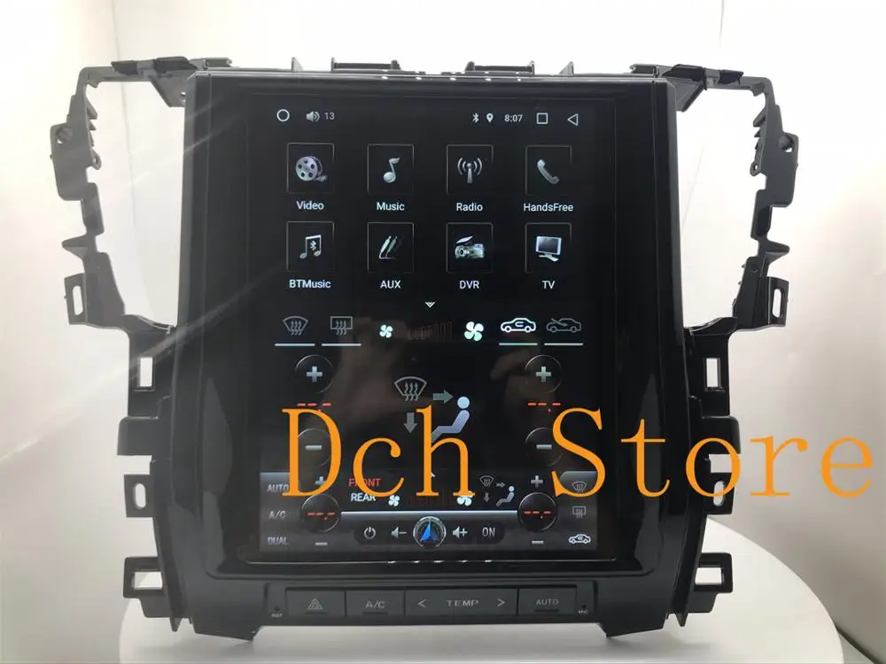 12 1 ''вертикальный автомобильный DVD плеер tesla style Android 9 0 GPS навигация для Toyota Alphard