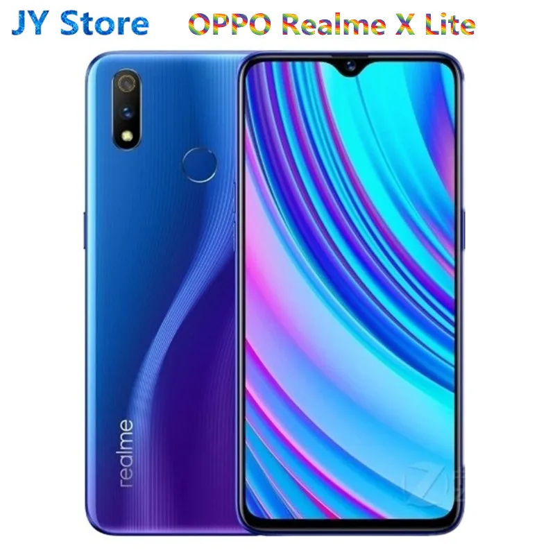 Смартфон OPPO Realme X Lite мобильный телефон дюйма FHD + 6 ГБ 3 Android G LTE Восьмиядерный