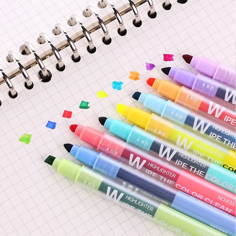 Акварельные маркеры ручка для рисования художника офиса цветные в форме пули