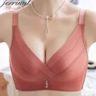 Queenral, нижнее белье женское бюстгалтер нижнее белье женское лифчики бесшовные бюстгальтеры для женщин, сексуальное нижнее белье, пуш-ап, Бюстгальтер BH размера плюс, Bralette, беспроводное нижнее белье A B C, чашка