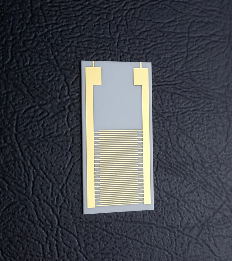 150um Large Size Cross Finger Electrode Ceramics Capacitor Array Gas Humidity Biosensor Chip 10X20mm Interdigital | Бытовая техника