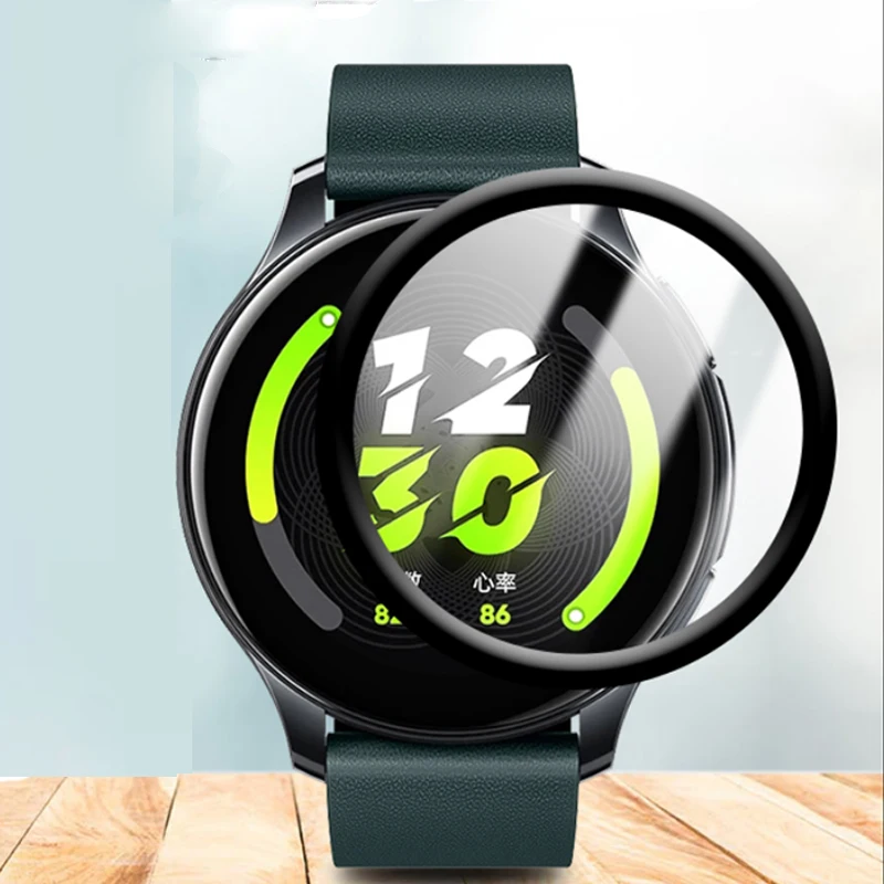 3D изогнутая полностью мягкая защитная пленка для смарт-часов защита Realme T1 экрана