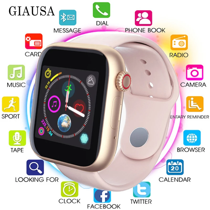 Умные часы Z6 для Apple Android подходят мужчин и женщин разработанные с поддержкой 2G SIM