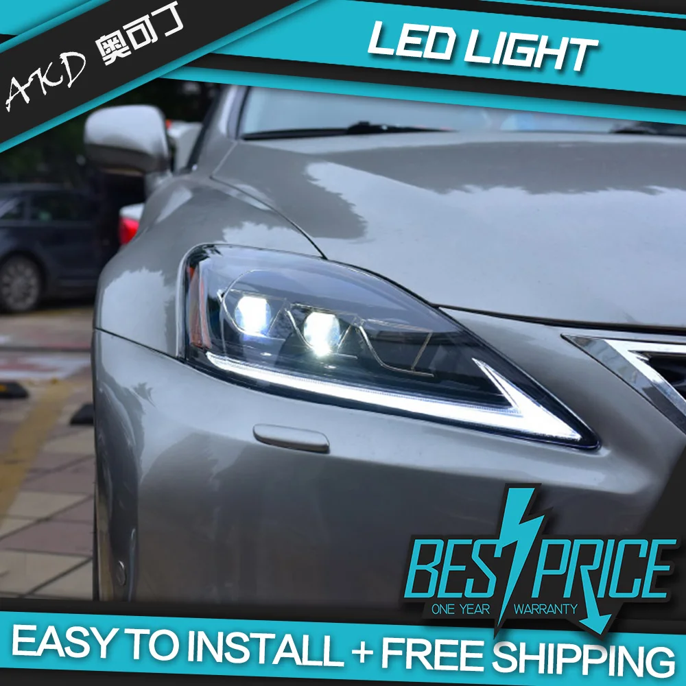 АКД автомобилей Тюнинг головной светильник для Lexus IS250 является IS300 IS350 s