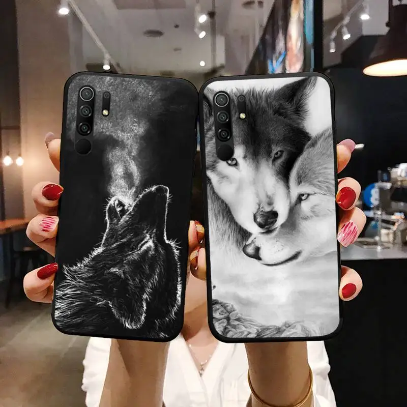 

angry Animal wolf Face Phone Case For xiaomi Redmi 5 5A plus 7A 8 note 2 3 4 5 5A 6 7 GO K20 A2