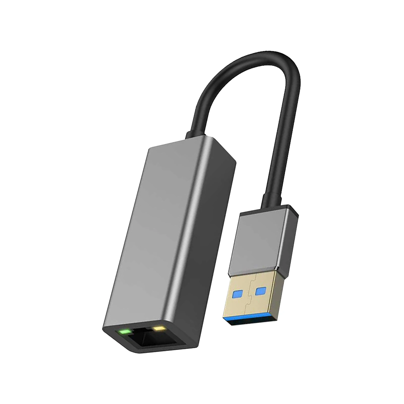

Аксессуары профессиональная сетевая карта USB 3,0 2,5G гигабитный ноутбук Легкая установка практичный стабильный адаптер Ethernet алюминиевая LAN