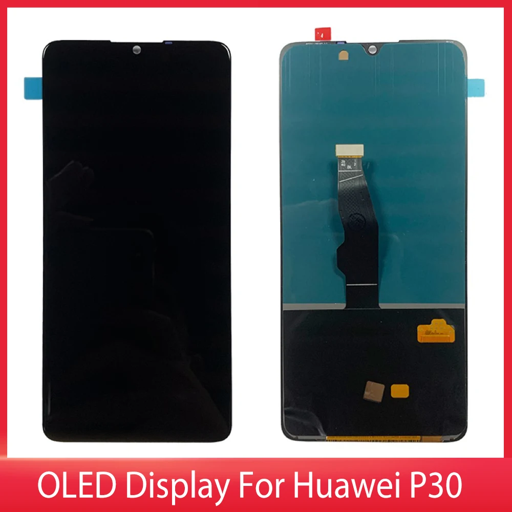 

Original Fingerprint Touches OLED Display Screen LCD Replacement Parts for Huawei P30 ELE-L29 L09 L04