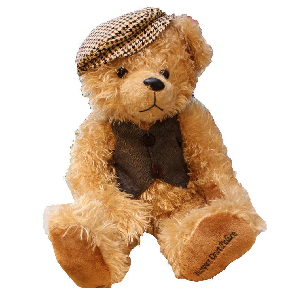 Детская Милая мультяшная Новинка плюшевый медведь кукла плюшевая игрушка на