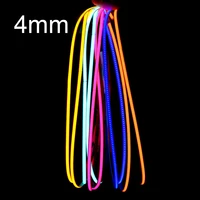 4mm super thin cob led strip light 5m 12v 24v flexible tape lights liner lighting for room wall decor white pink orange 480ledm