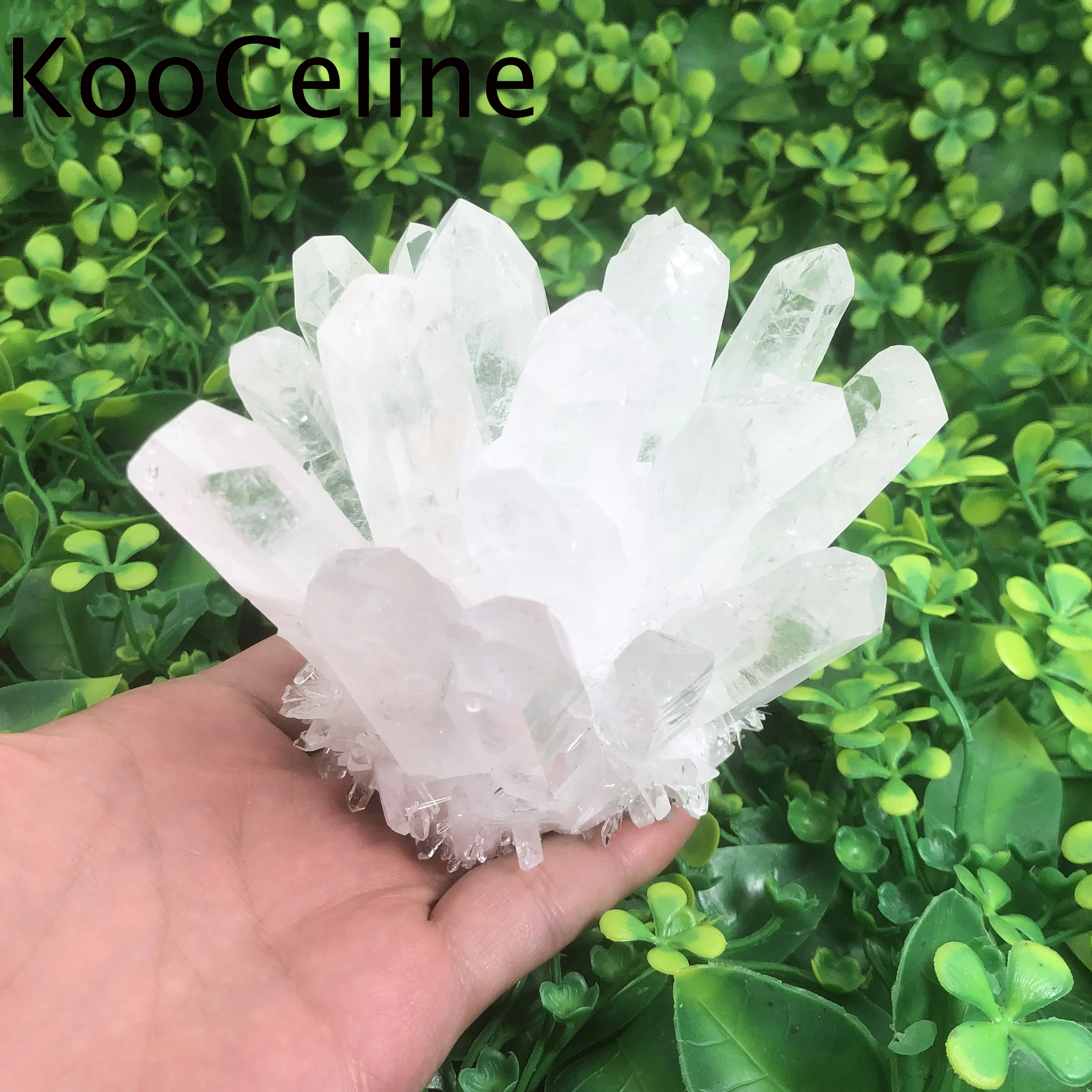 1pc natural crystals clear quartz cluster freeform energy reiki stones room home office aquarium decoration accessories gemstone free global shipping