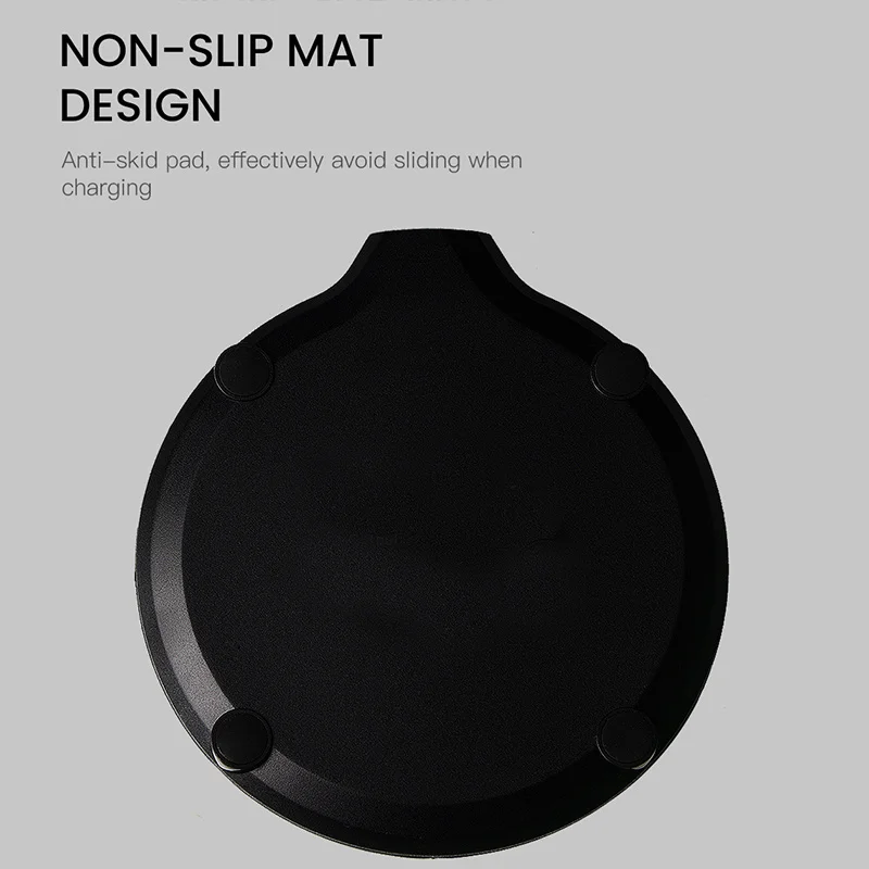 Беспроводное зарядное устройство 10 Вт высокоскоростное беспроводное 8 мм для IPhone