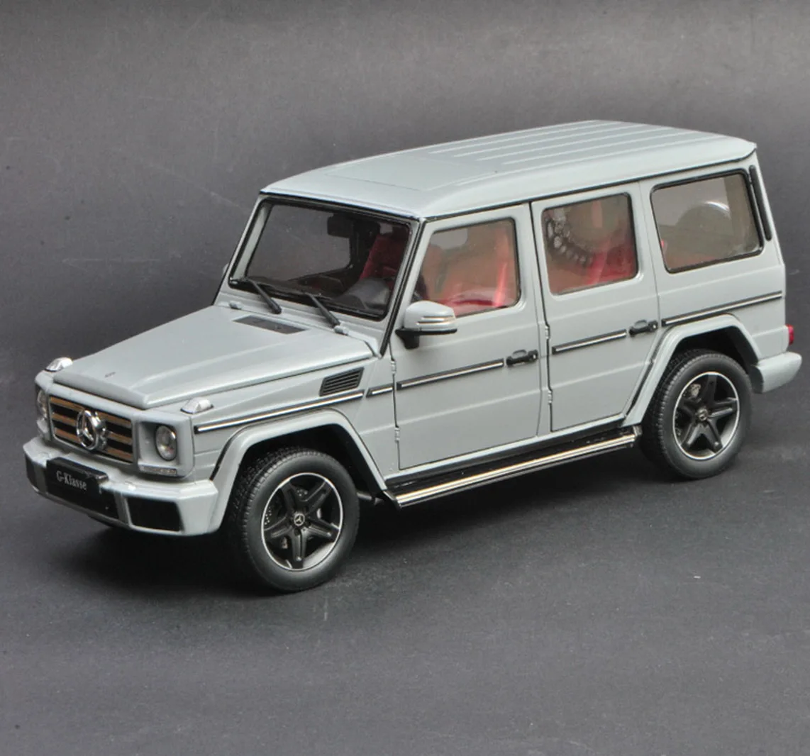 

iscale 1/18 Scale Merce_des G-Klasse G500 Gray Diecast Car Model Toy Gift