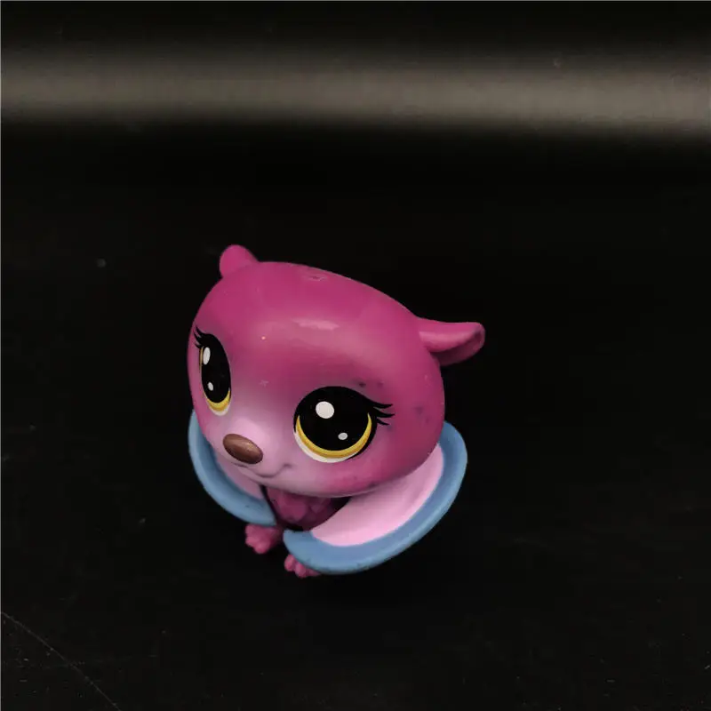 LPS фигурка игрушки фигурка животного игрушка котенок пони пуп мультфильм фильм Животное действие мини игрушка Коллекция Редкие Гламурные детские игрушки подарок - Цвет: Шоколад