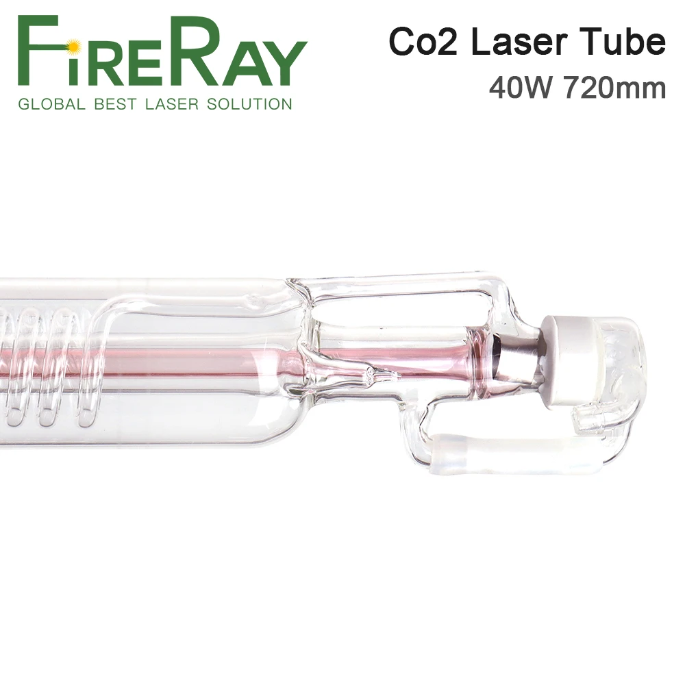 Стеклянная лазерная трубка FireRay Co2 диаметром 50 мм 40 Вт 720 820 стеклянная Лазерная