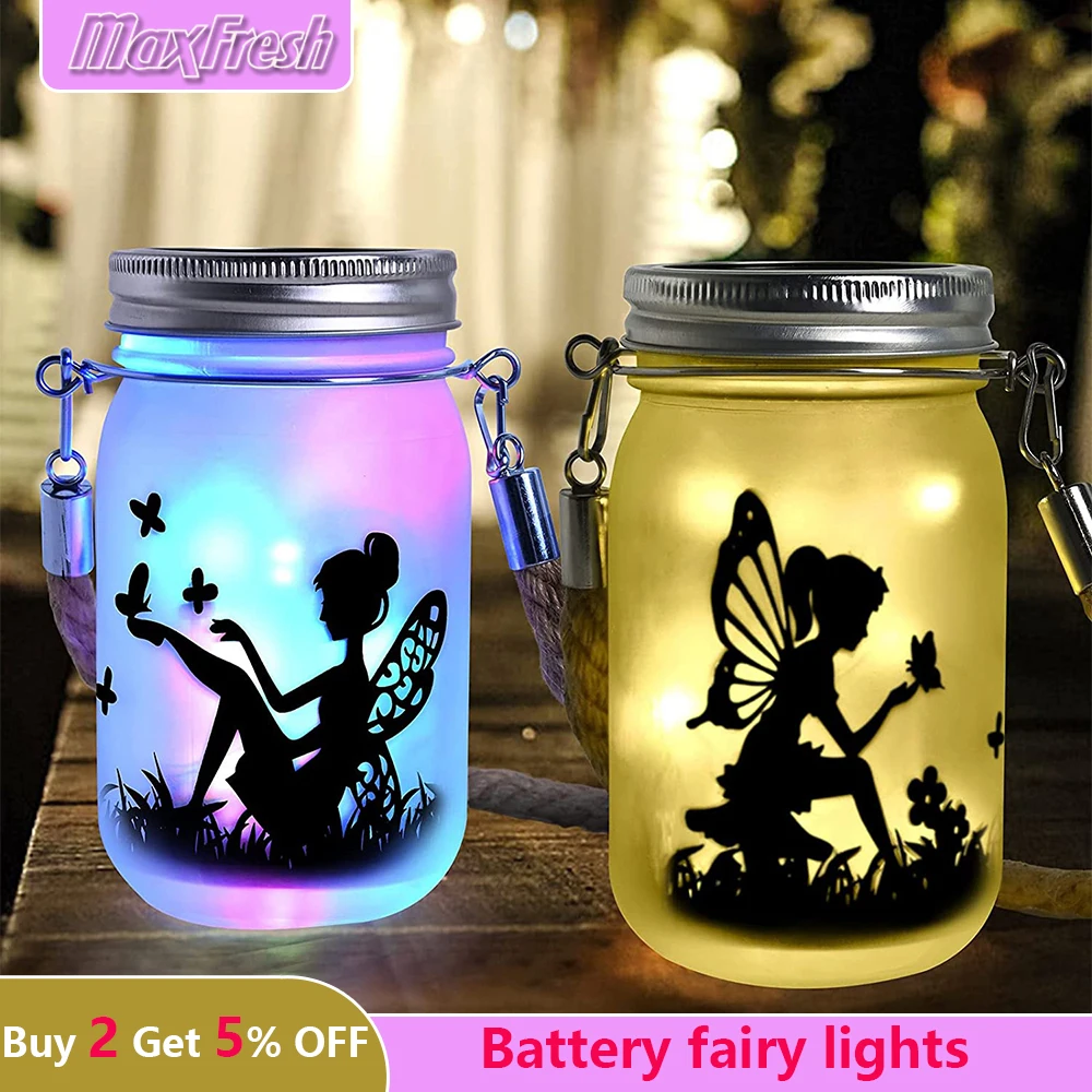 

Battery Fairy Lights 20 LED Mini Light String Outdoor Waterproof Mason Jar Lamp For Home Garden Wedding Decor Christmas Lights