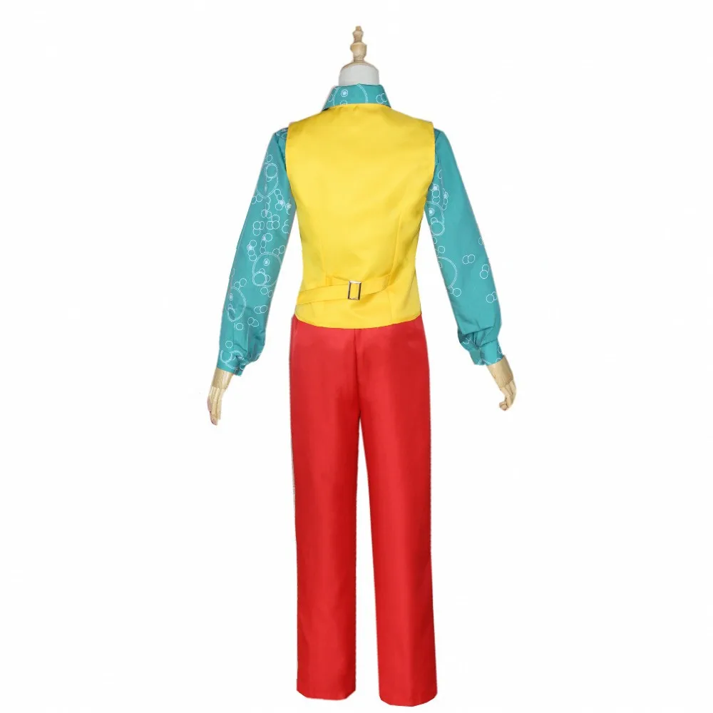 

Women Men Movie Clown Joker Character Halloween Cosplay Costumes Party Role Playing Dress Up Outfit Masquerade Carnival Suit