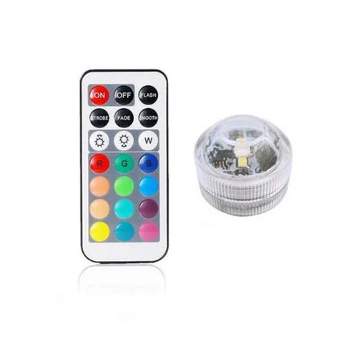 1remote 1Light Водонепроницаемый светодиодный светильник для подводного плавания, светильник для бассейна с пультом дистанционного управления, светильник 3 см, Алмазная форма, ваза для дайвинга, украшение для помещений - Испускаемый цвет: 1remote 1Light