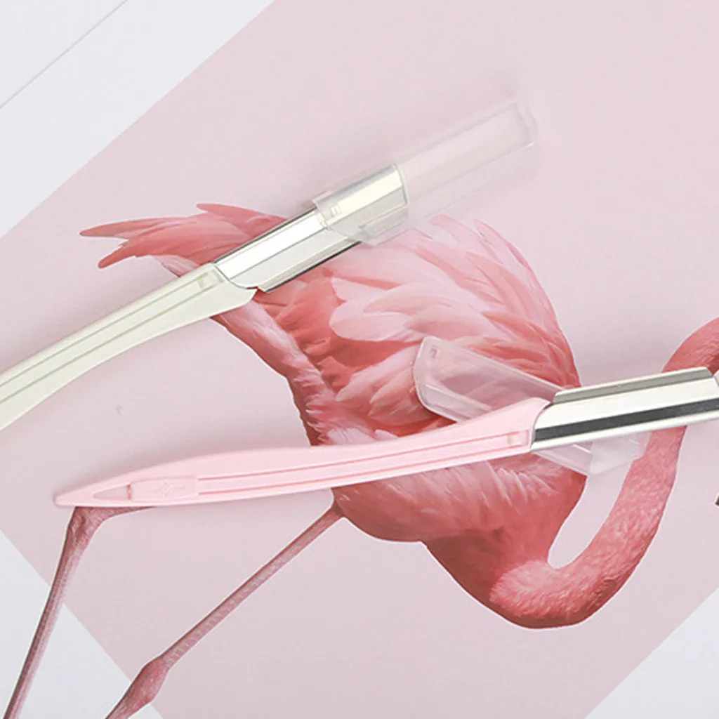 2 шт. на вынос бровей Бритва триммер для обрезки Портативный волосяной покров