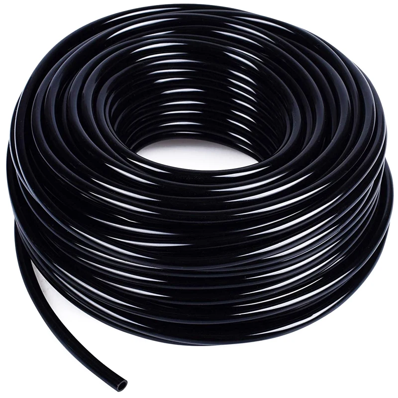 

New 30M Meter 1/4 Inch Blank Distribution Pipe Drip Irrigation Hose Garden Watering Pipeline