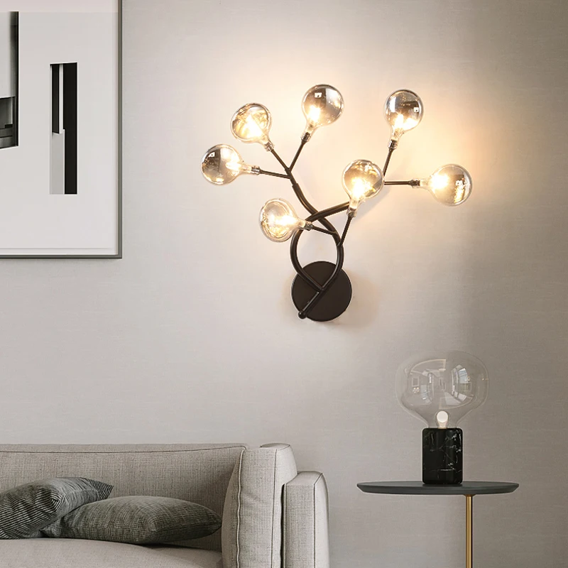 저렴한 따뜻한 Led 반딧불 벽 램프 Sconce 현대 어린이 룸 Led 벽 조명 거실 아트 살롱 바 포치 램프 홈 장식 Wandlamp 구매 따뜻한 Led 반딧불 벽 램프 Sconce 현대 어린이 룸 Led 벽 조명 거실 아트 살롱 바 포치 램프 홈 장식 Wandlamp
