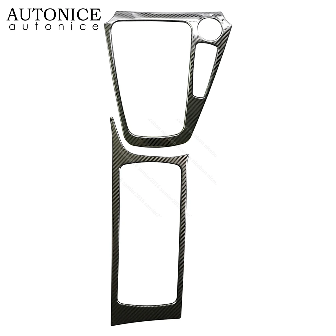 Цвет углеродного волокна внутренняя фреза подходит для Ford Focus правый руль 2015 2016