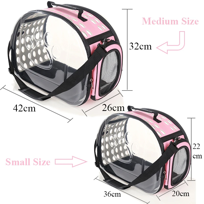 

Cat Carrier Breathable Pet Dog Cat Carriers Backpack Bags Travel Space Capsule Cage Portable Pet Transport Bag Carrying For Cats