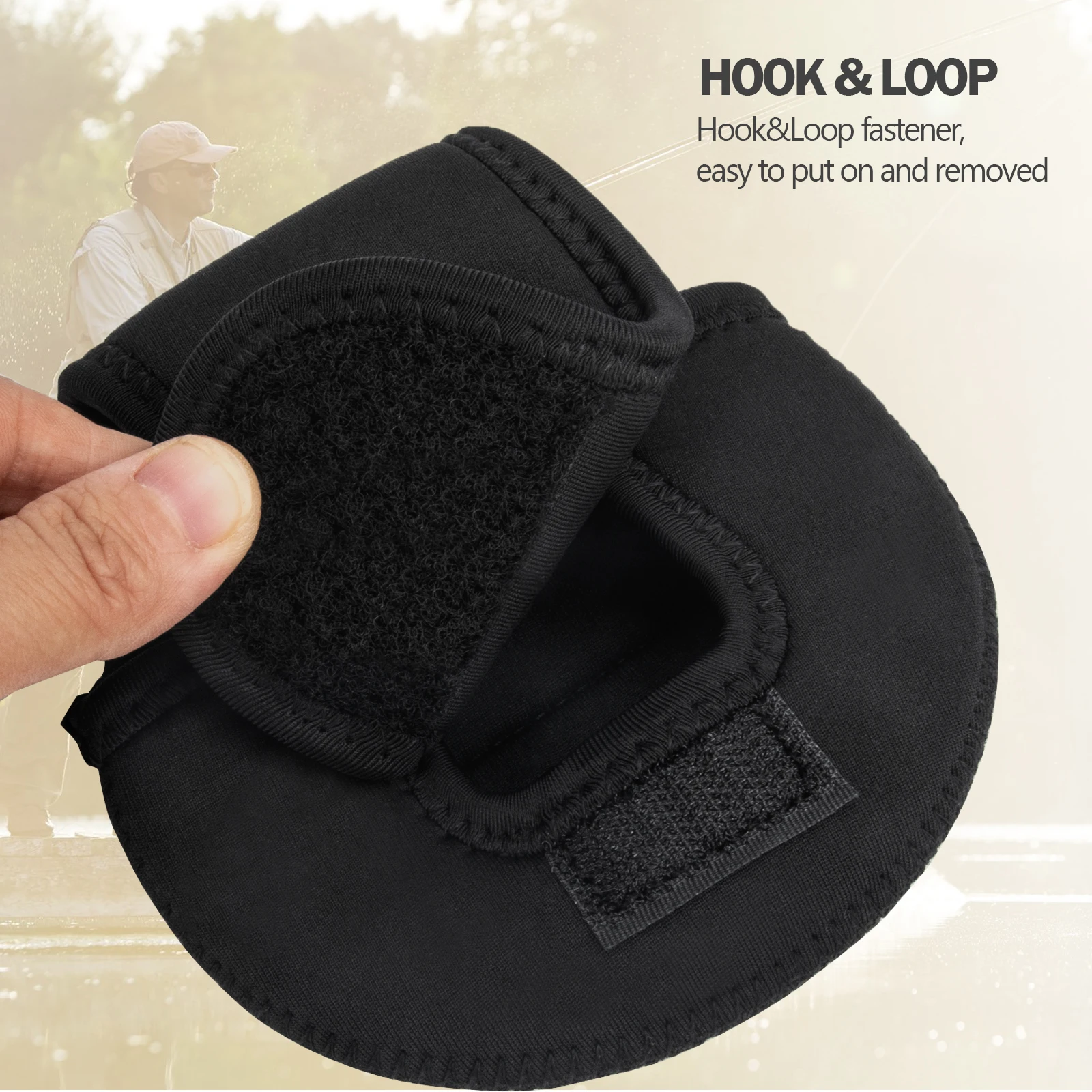 Черная Рыболовная Сумка многофункциональная рыболовная удочка катушка сумка