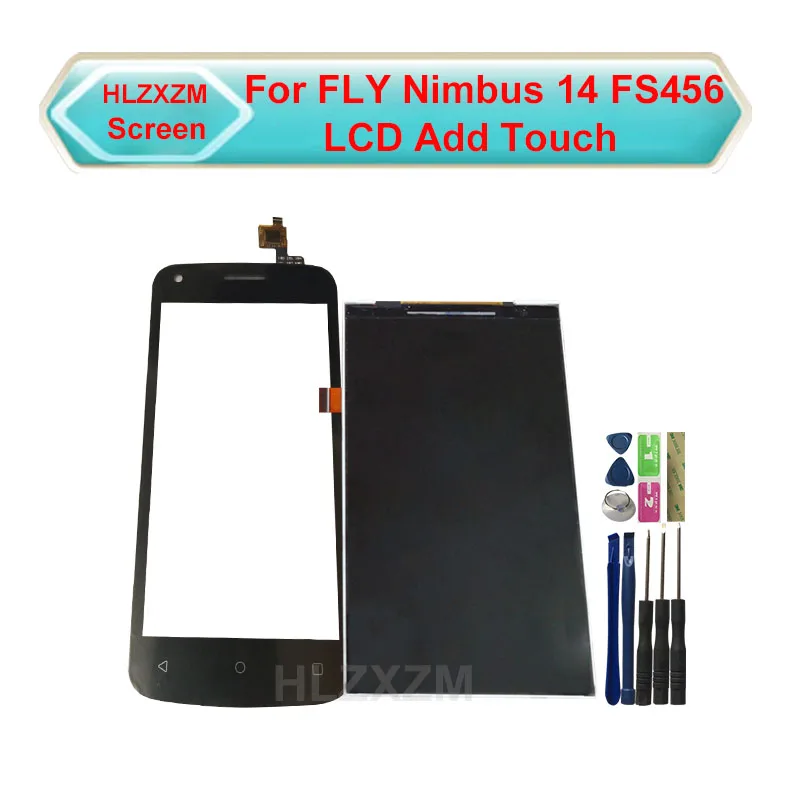 

ЖК-дисплей для FLY Nimbus 14 FS456, сменный сенсорный экран с рамкой без дигитайзера и наклейкой на 3 м