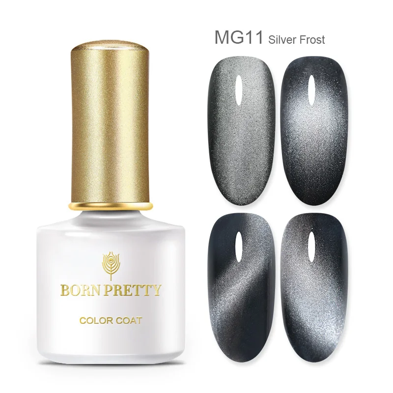 BP-MG11 BORN PRETTY Гель-лак для ногтей с эффектом «кошачий глаз» лак 9D магнитный лак Сияющий лазер магнит замочить от УФ-гель маникюр Дизайн ногтей - Цвет: BP-MG11
