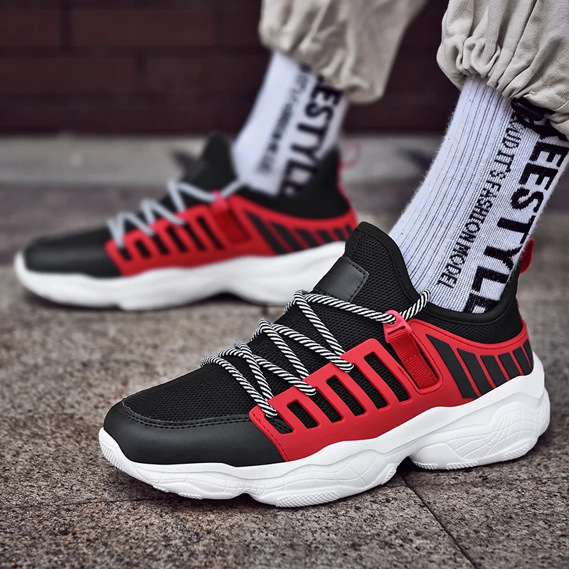 

Shoes Men Sneakers Hot Sale Breathable Men Sneakers chaussure homme Lace Up Mens Walking Shoes Male Footwear Men's Casual Shoes